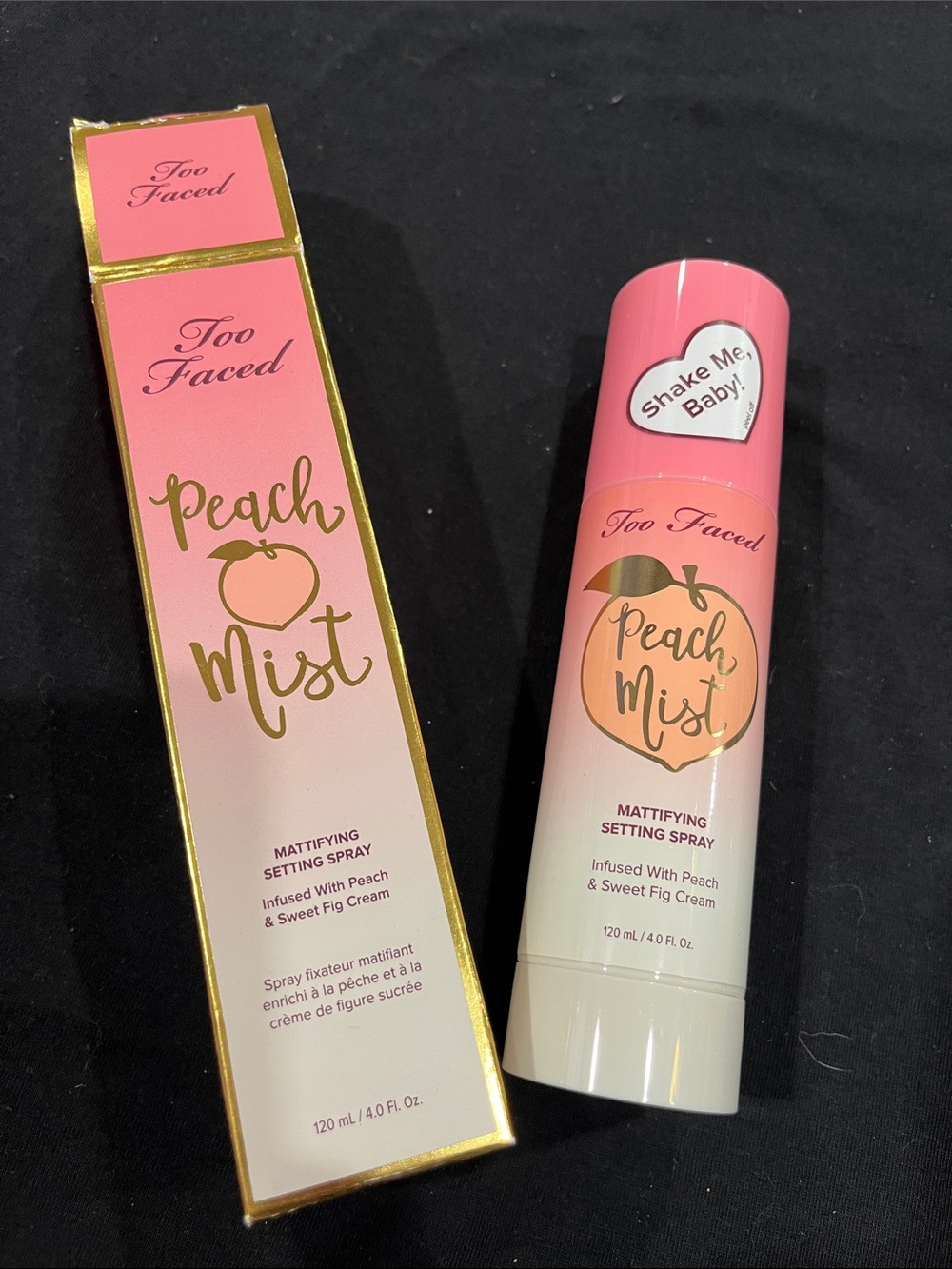 💕NEW FULL SIZE TOO FACED PEACH MIST MATTIFYING SETTING SPRAY💕